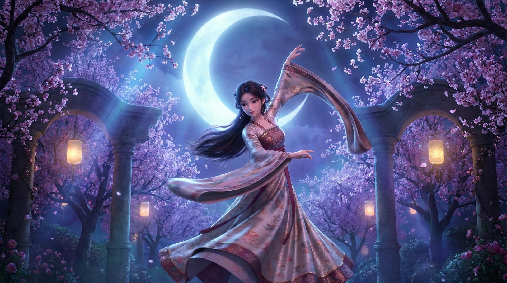 青柠视频原创影视-月下仙舞视频